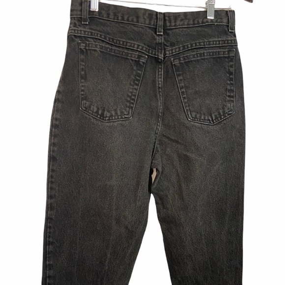 Vintage SkyDyed Denim Black Relaxed Fit Jeans - Picture 6 of 12